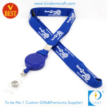 Supply Customized Heat Transfer Lanyard with Badge Reel